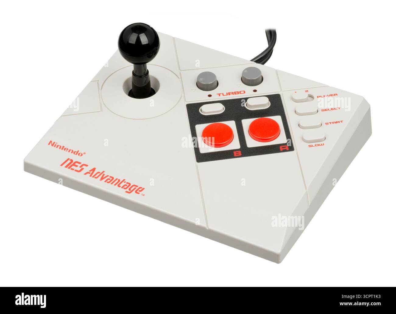 1987 NES Advantage controller Stock Photo
