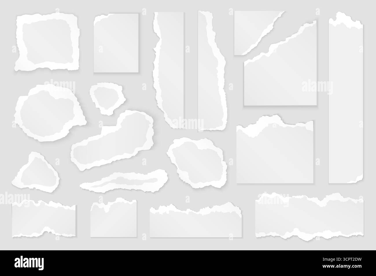 Cardboard box tear edge Black and White Stock Photos & Images - Alamy