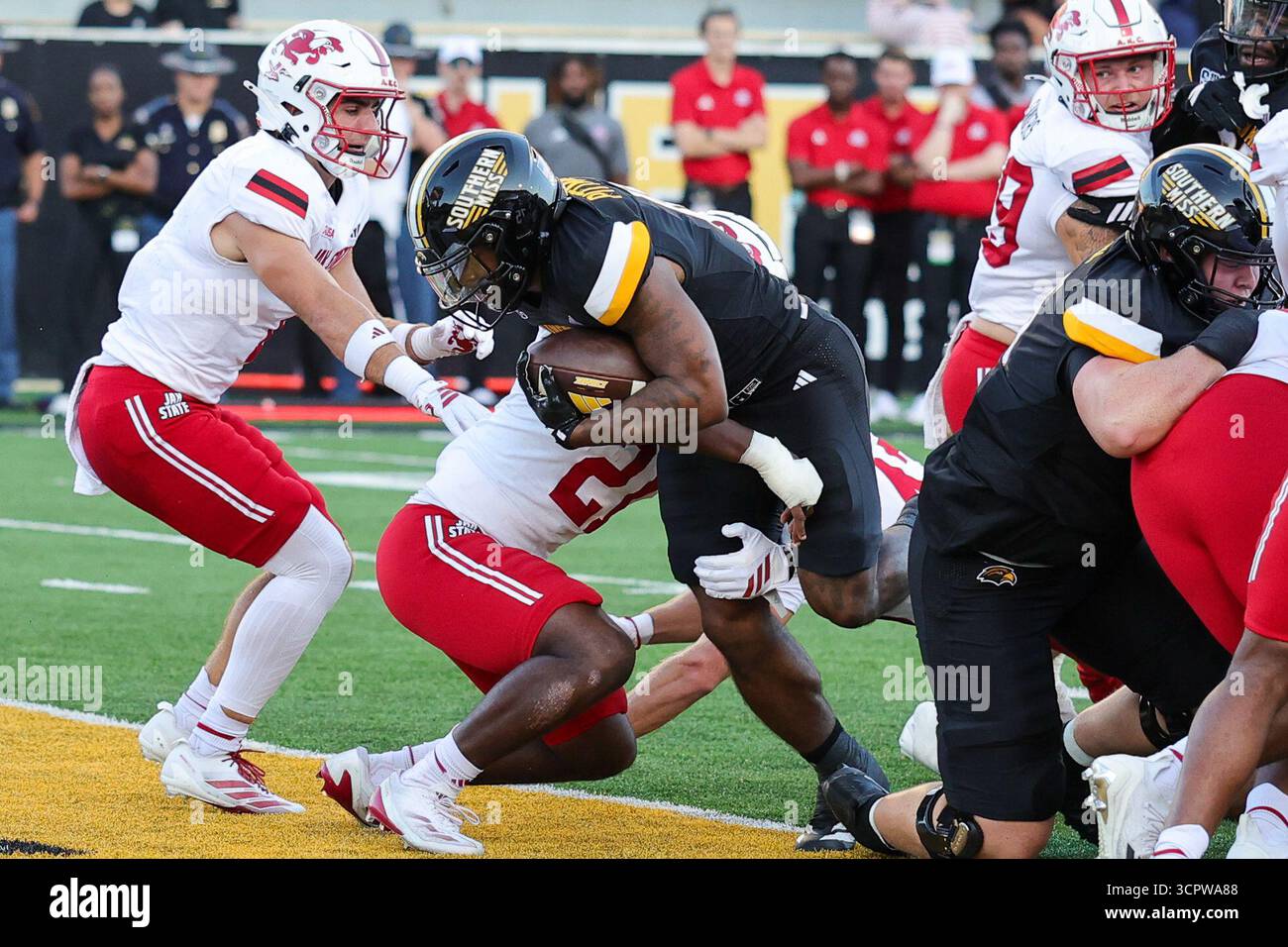 Sep 27, 2025: Southern Miss Golden Eagles running back Jeffery Pittman ...