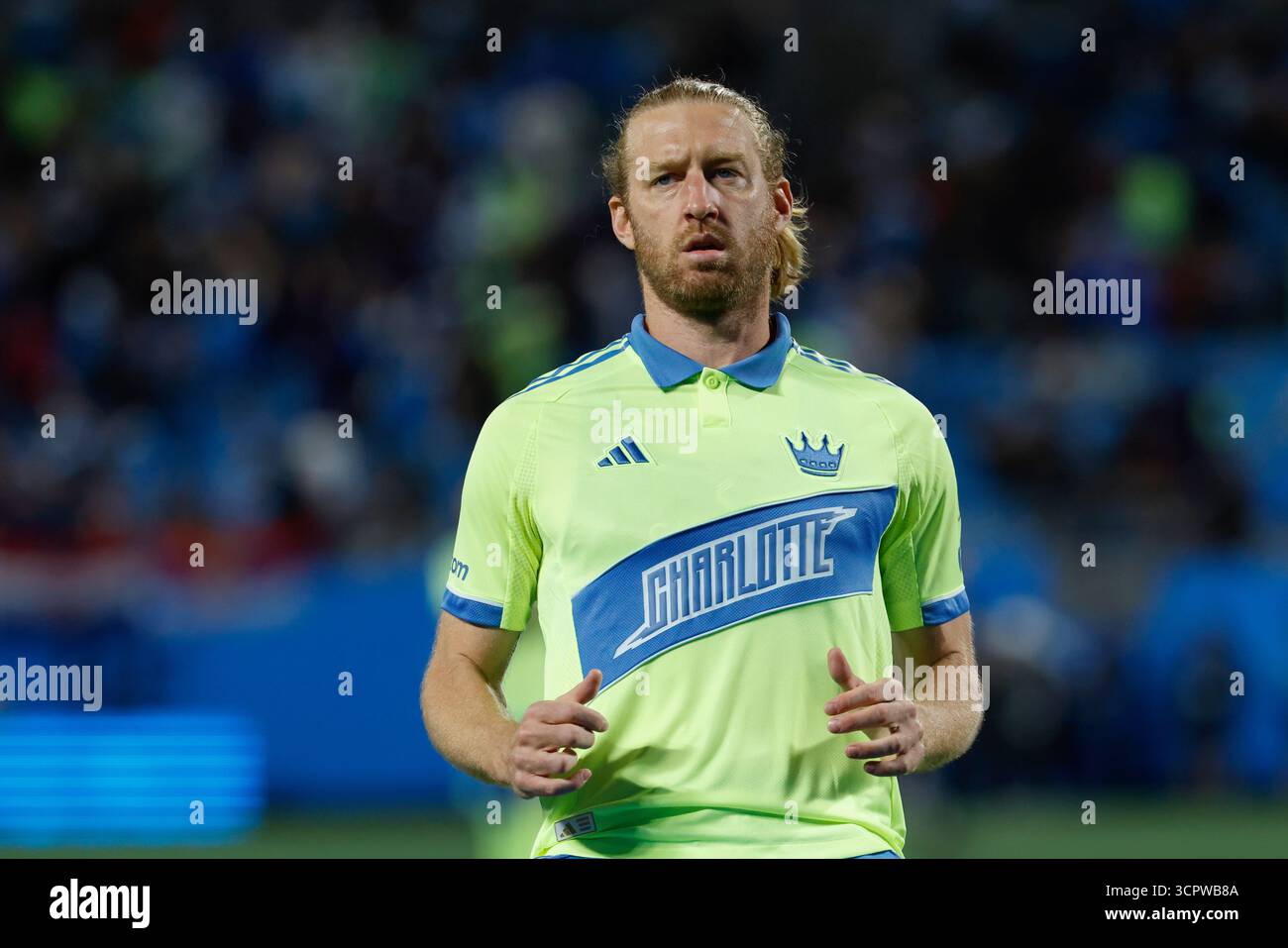 Charlotte FC defender Tim Ream runs during an MLS soccer match against ...