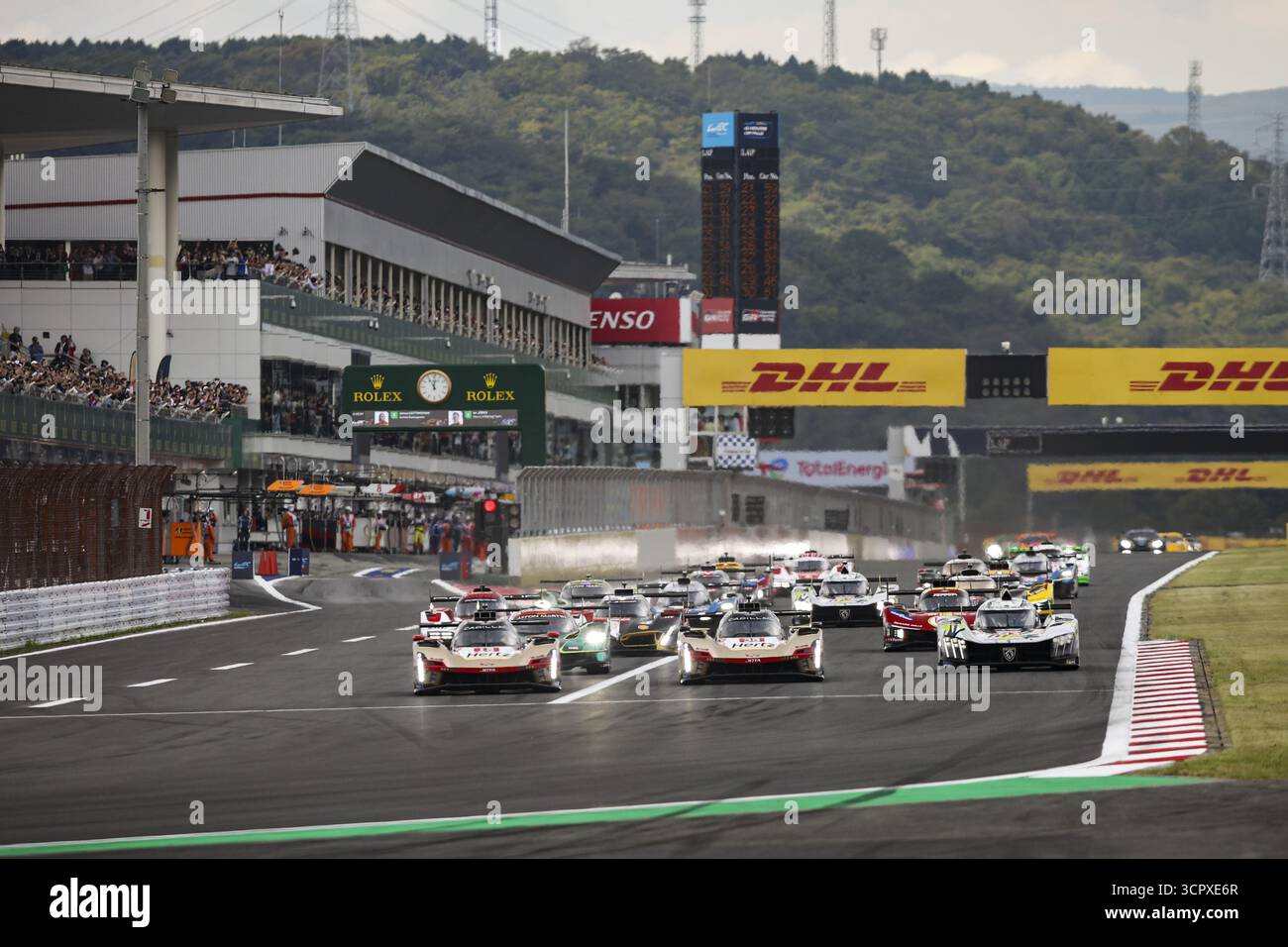 Hertz Racing Team Drag Racing start of the race, depart, 12 LYNN Alex (gbr), NATO Norman (fra ...