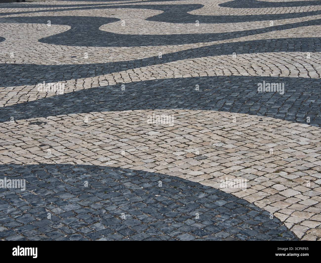 View traditional portuguese wave cobblestone hi-res stock photography ...