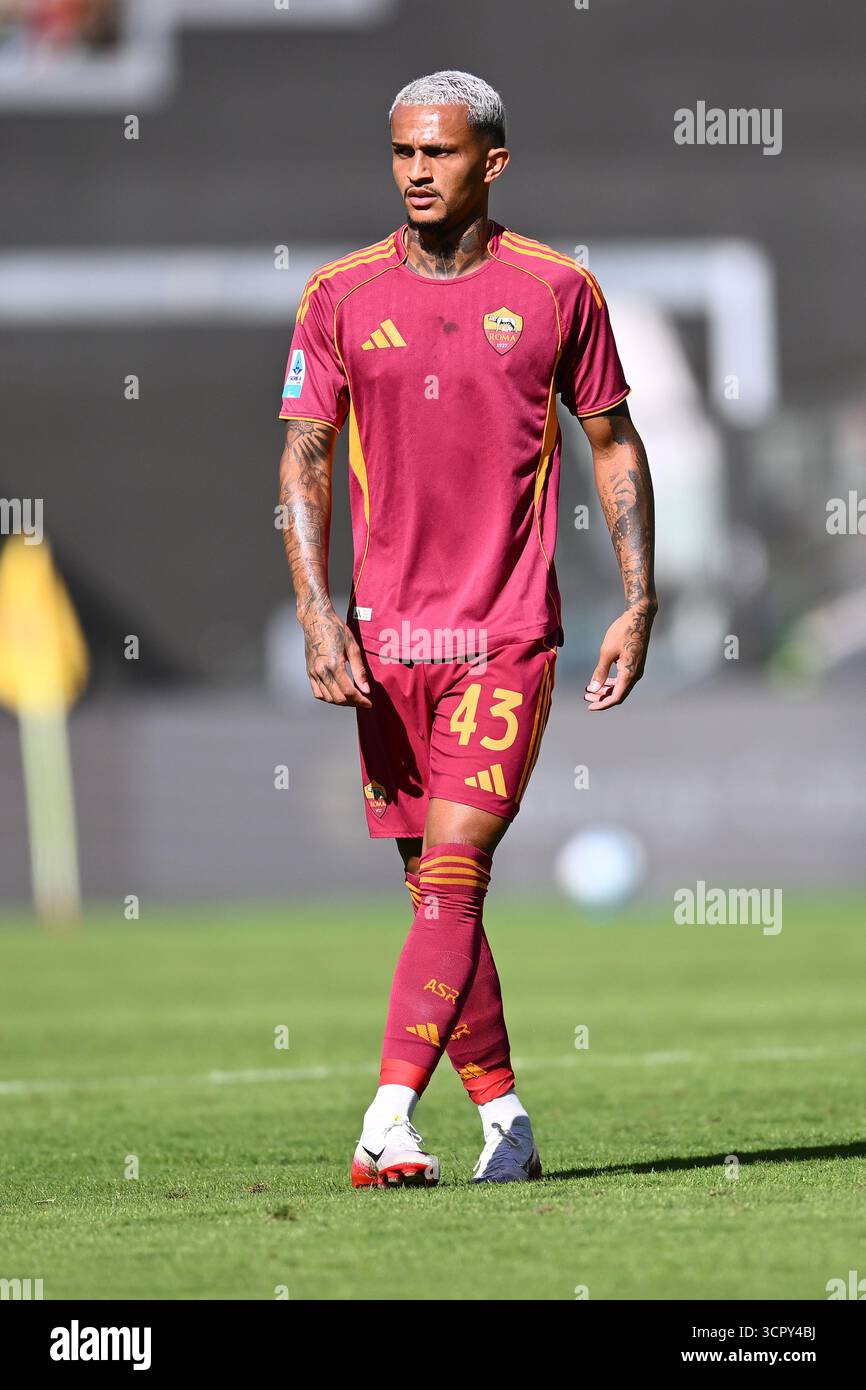 Wesley of A.S. Roma participates in the 5th day of the Serie A ...