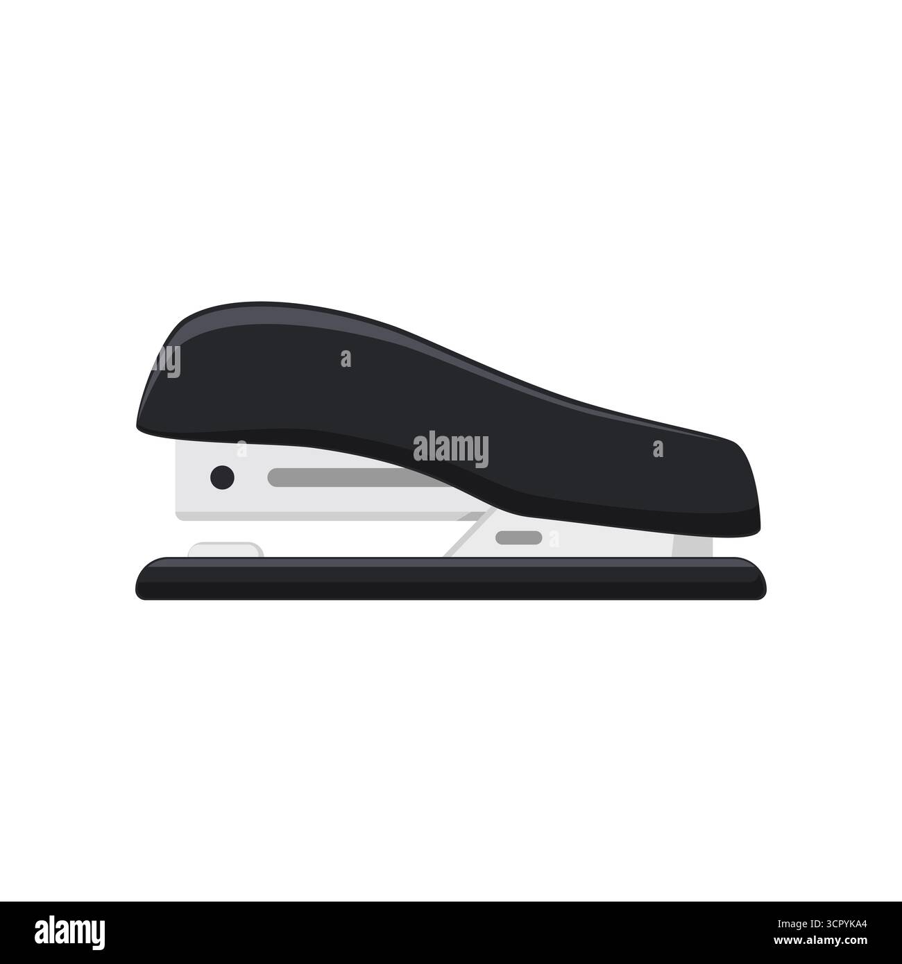 Stapler flat icon. Vector illustration isolated on white background Stock Vector
