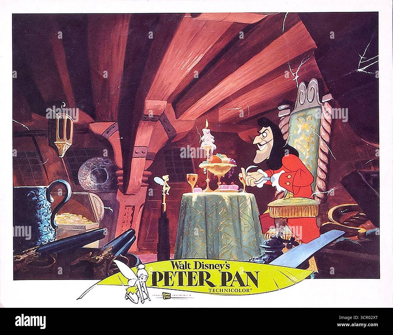 Disney peter pan captain hook 1953 hi-res stock photography and images ...