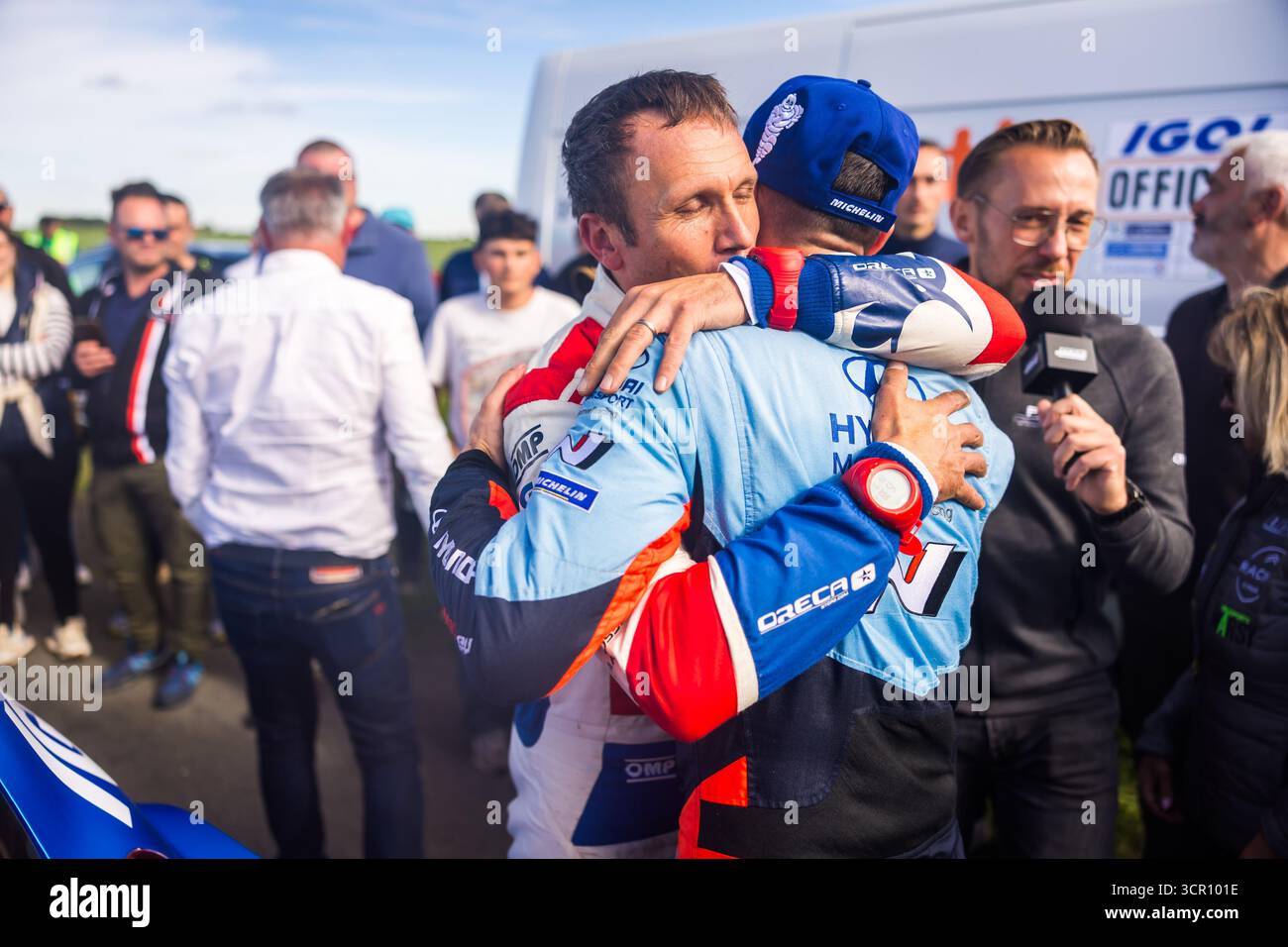 BONATO Yoann, BOULLOUD Benjamin, Citroën C3 Rally2, Trajectus ...