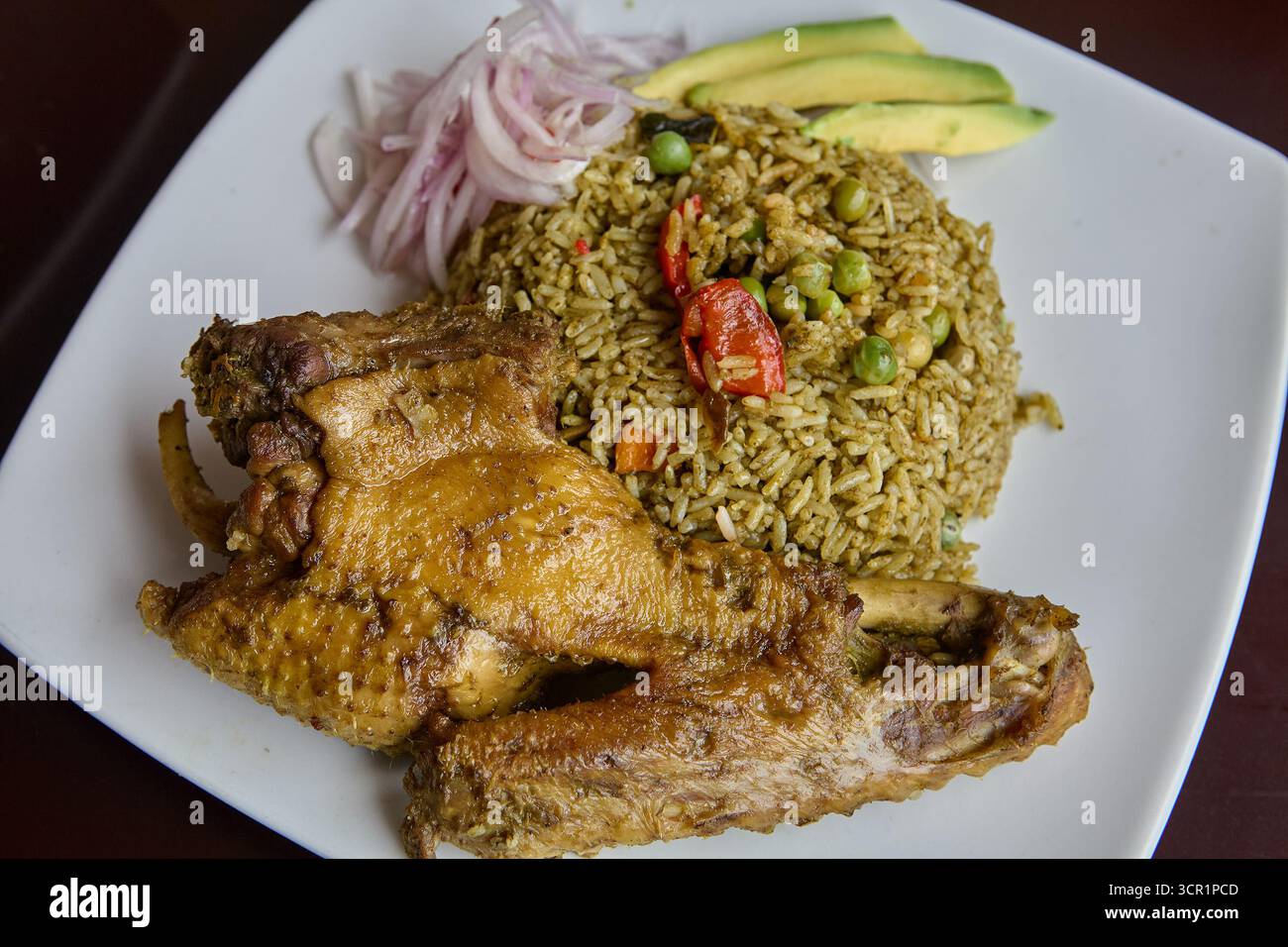 Arroz con Pato, Lambayeque style! This iconic Peruvian dish features ...