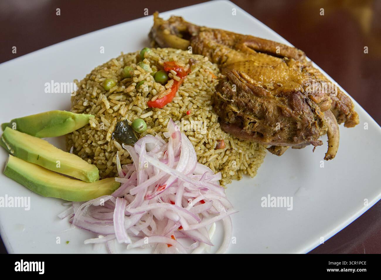 Arroz con Pato, Lambayeque style! This iconic Peruvian dish features ...