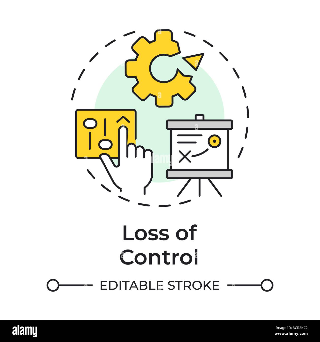 Loss of autonomy Stock Vector Images - Alamy
