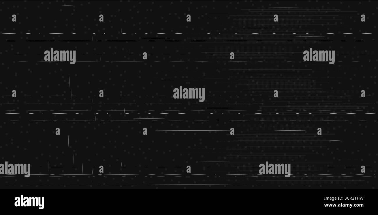 Glitch digital pixel noise, damage corrupted signal. Cyberpunk digital ...