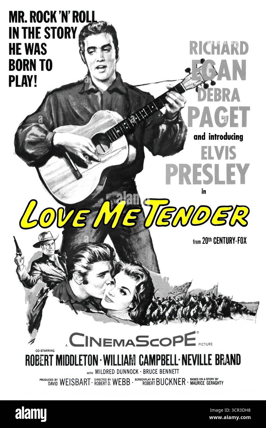 Elvis presley love me tender hi-res stock photography and images