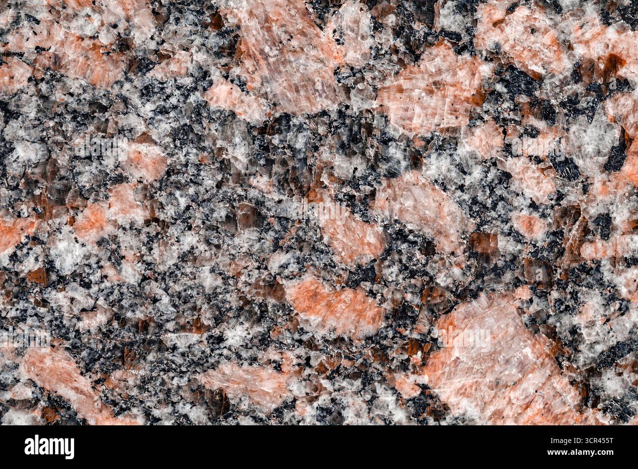 background marble surface flat close-up red Stock Photo