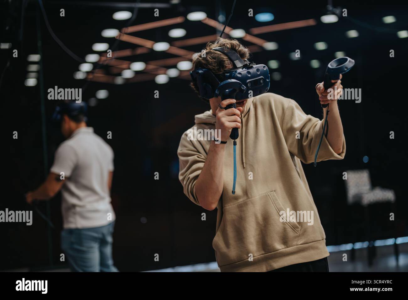 Curated visual reference: Fresh Look at Using Vr Headsets Friends Hi Res Stock Photography And Images