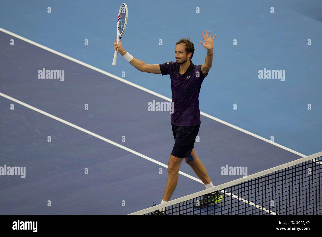 Francisco Cerundolo vs. Daniil Medvedev at the Beijing ATP 500 Francisco Cerundolo vs. Daniil Medvedev at the Beijing ATP 500
