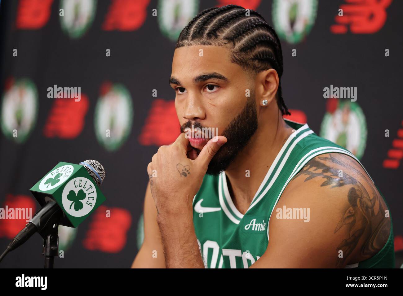 Jayson Tatum Addresses Jaylen Brown Trade at Celtics Media Day Jayson Tatum Addresses Jaylen Brown Trade at Celtics Media Day