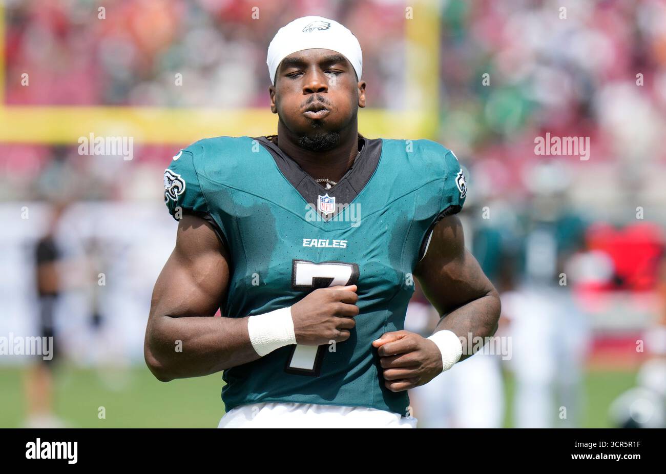 Philadelphia Eagles cornerback Kelee Ringo against the Tampa Bay ...