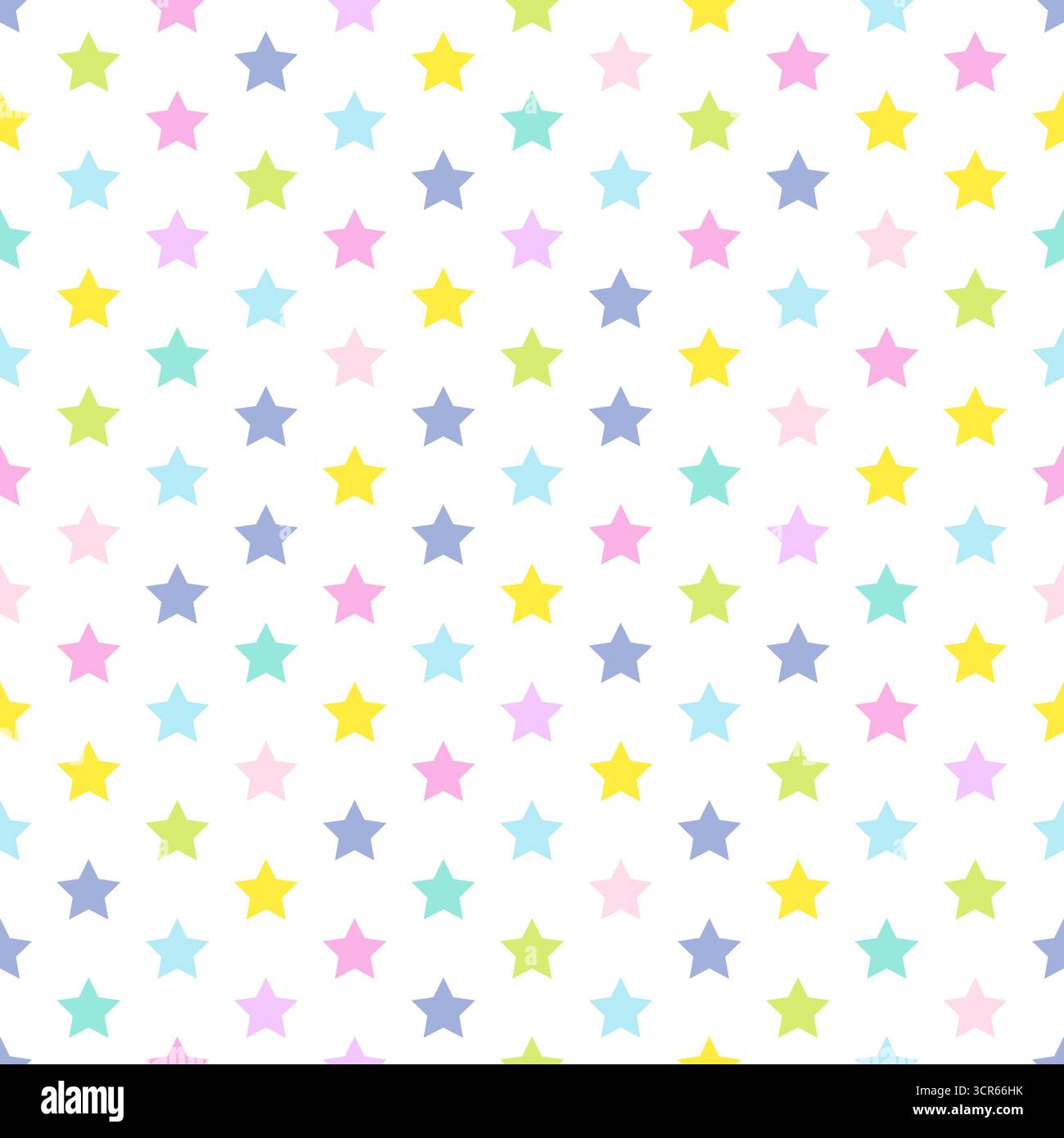 Stars  background, seamless pattern texture Stock Vector