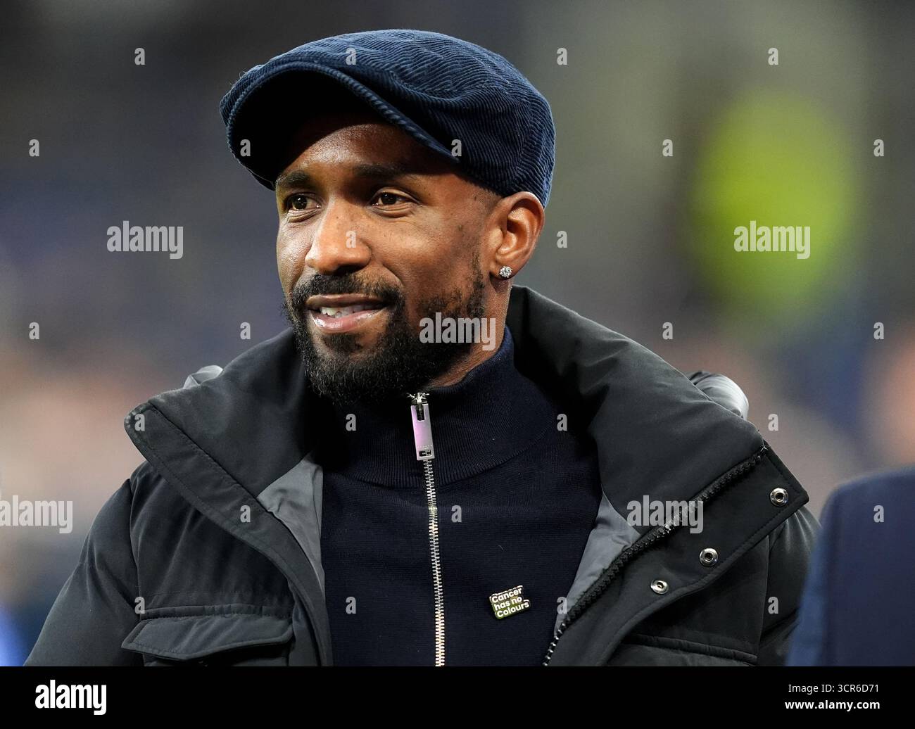 Jermain Defoe before the Premier League match at the Hill Dickinson ...