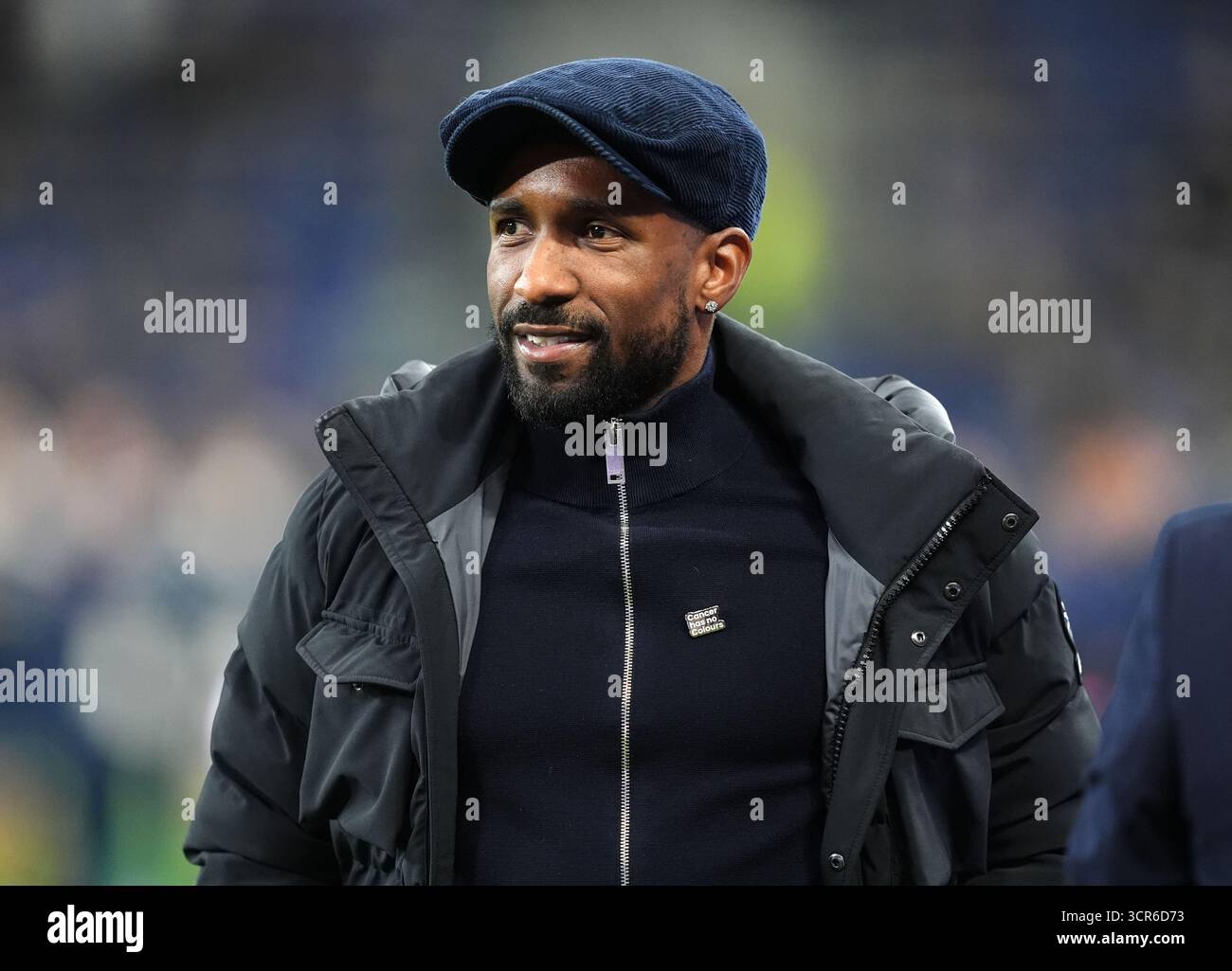 Jermain Defoe before the Premier League match at the Hill Dickinson ...