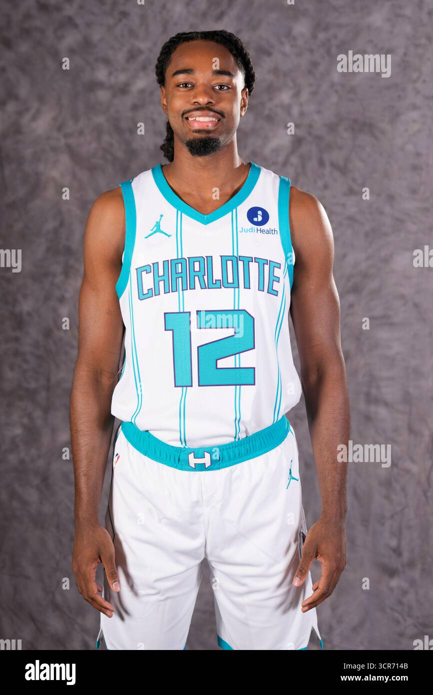 Charlotte Hornets' Antonio Reeves poses for a photo during the NBA ...