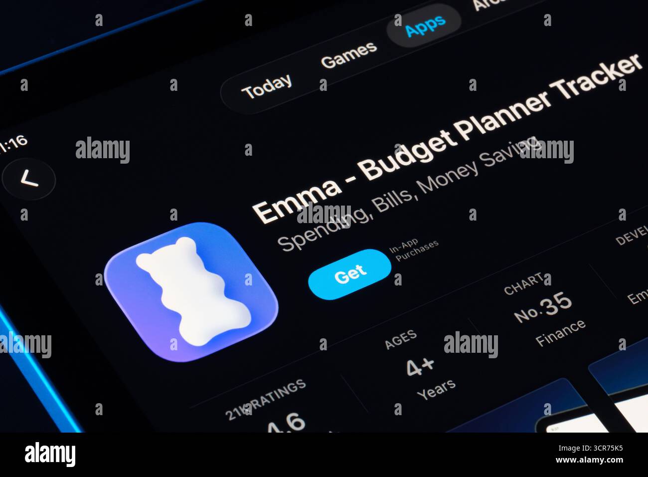 Emma Budget Planner Tracker on iPad App Store with Apple Liquid Glass ...
