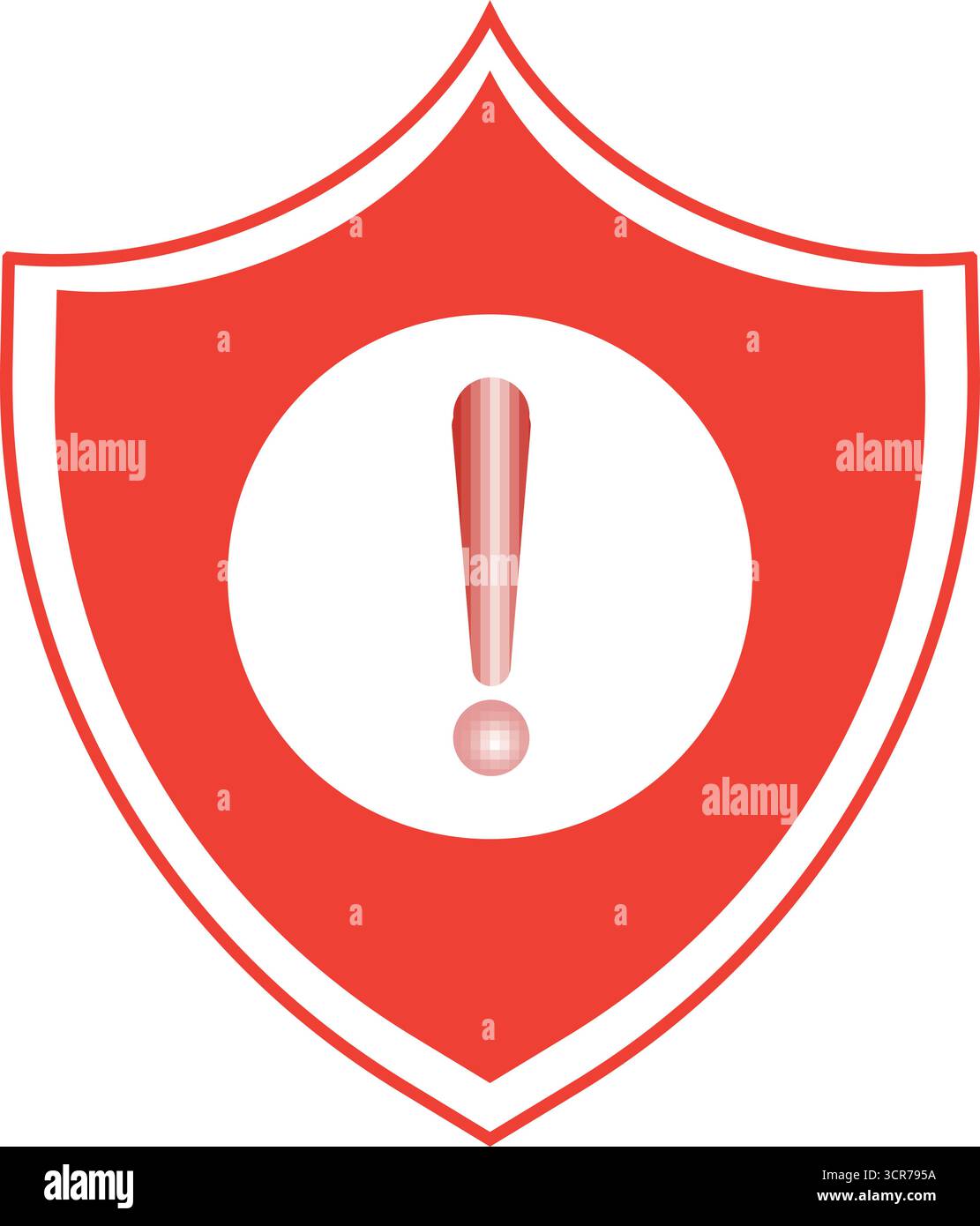 Exclaim Icon Stock Vector