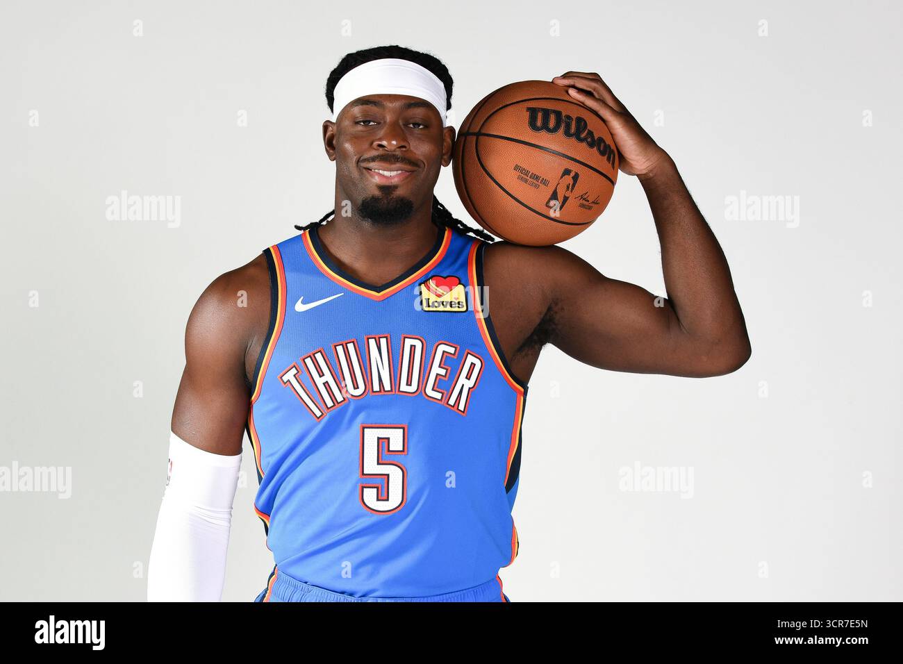 Thunder team photo Luguentz Dort signing day Financial Realities and Roster Construction