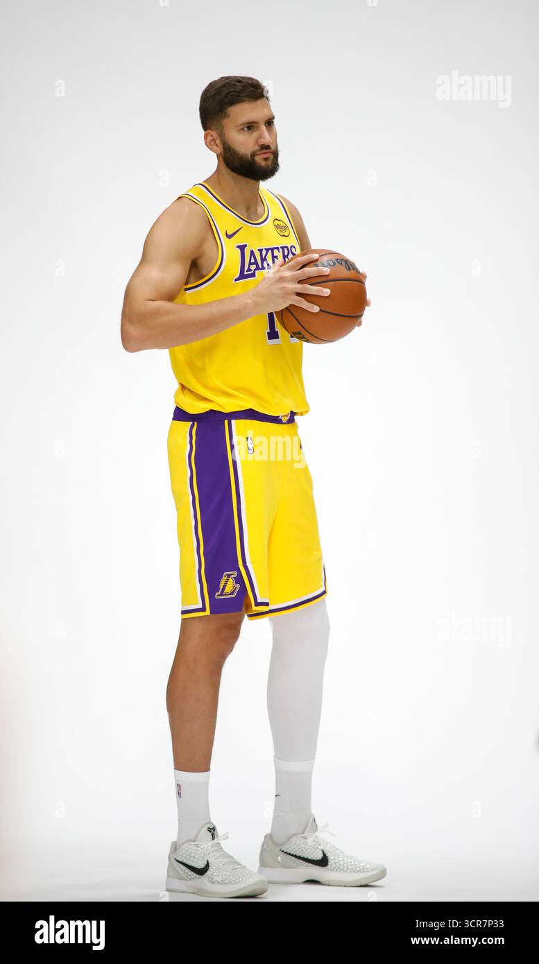 EL SEGUNDO, CA - SEPTEMBER 29: Los Angeles Lakers forward Maxi Kleber ...