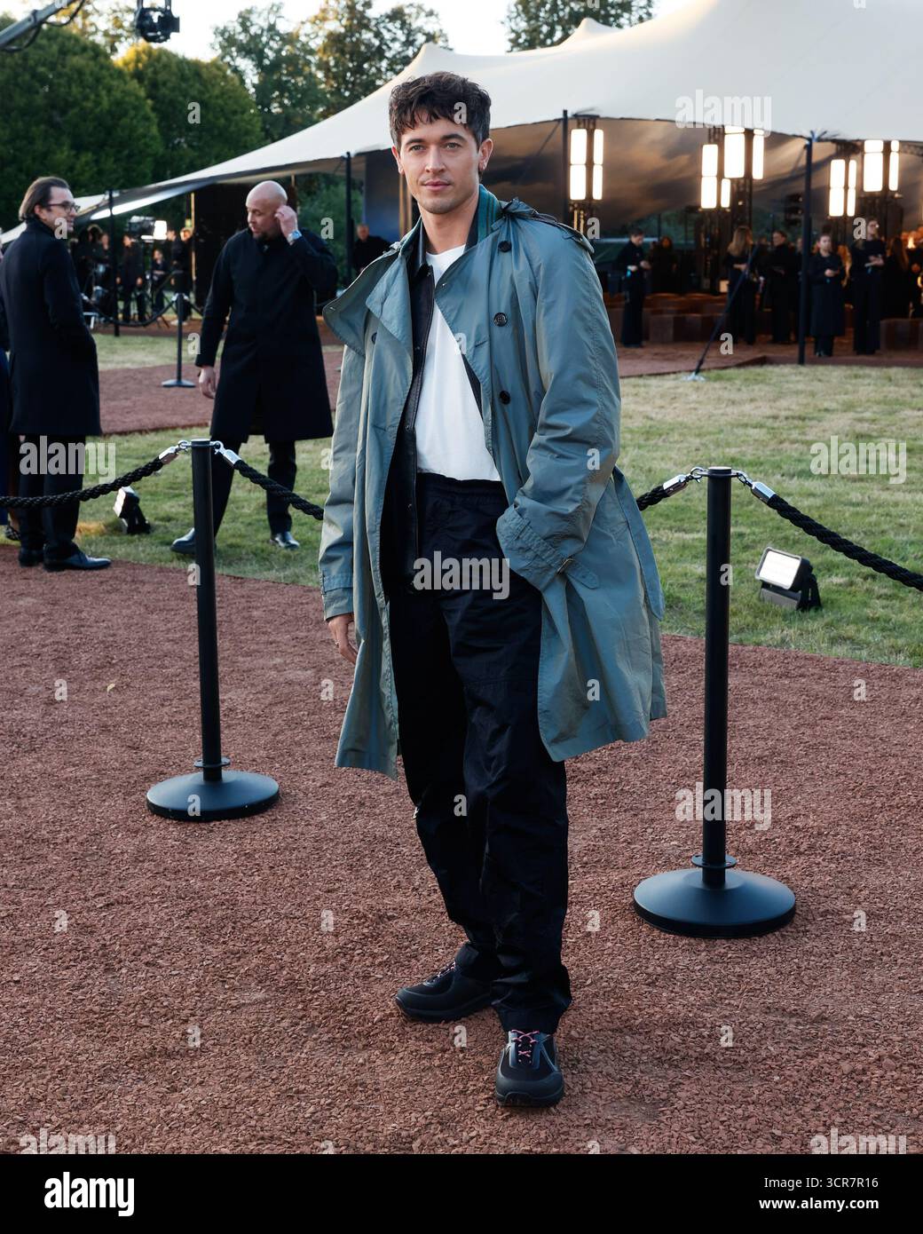 London UK 22nd Sep 2025 Tom Blyth Attends The Burberry Summer 2026 London Uk 22nd Sep 2025 Tom Blyth Attends The Burberry Summer 2026 Show Held At The Perks Field Orme Square Credit Sopa Images Limitedalamy Live News 3CR7R16