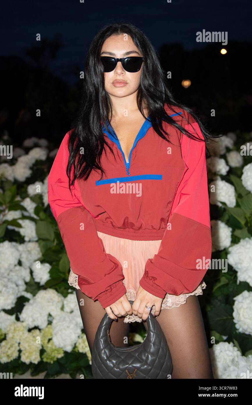 Charli XCX Attending The Saint Laurent Womenswear Spring Summer 2026 Charli Xcx Attending The Saint Laurent Womenswear 2026 Show As Part Of Paris Fashion Week In Paris France On September 29 2025 Photo By Aurore 3CR7W83