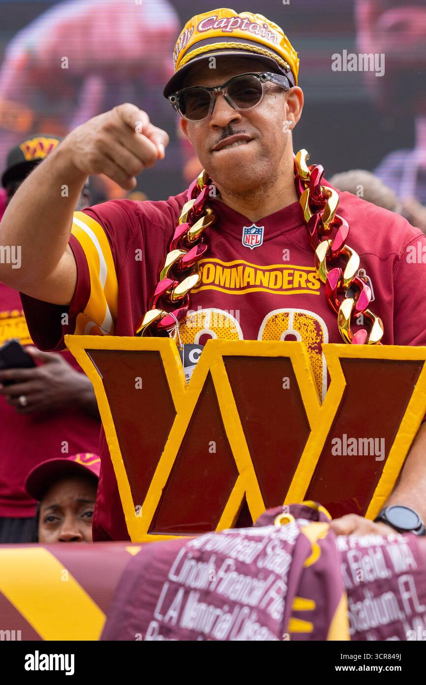 Washington Commanders fan Stephen Boyd aka 