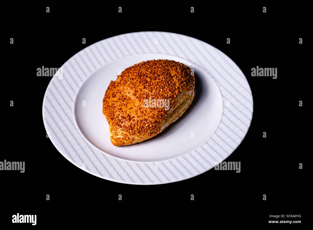 Traditional Turkish Pogaca  Soft Cheese Filled Pastry Stock Photo