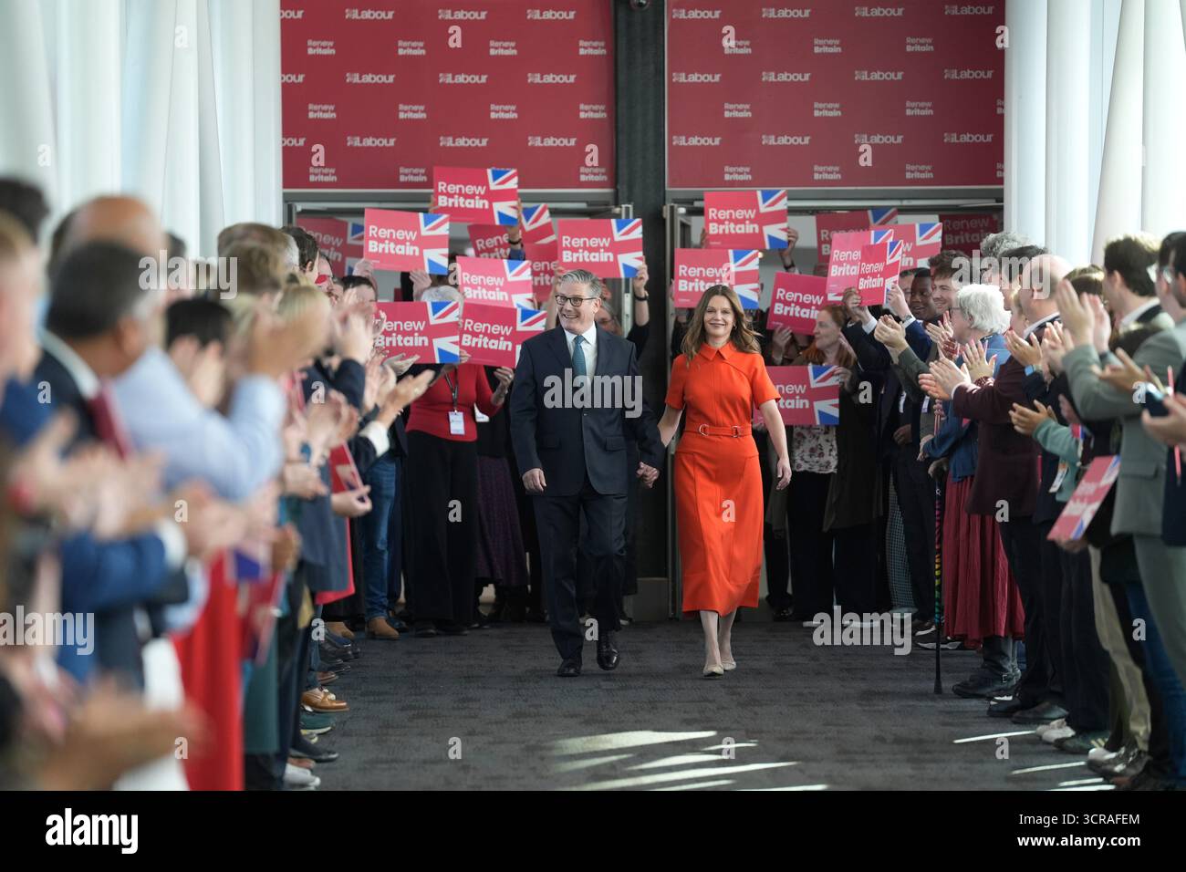 Prime Minister Sir Keir Starmer And His Wife Lady Victoria Starmer A prime-minister-sir-keir-starmer-and-his-wife-lady-victoria-starmer-a