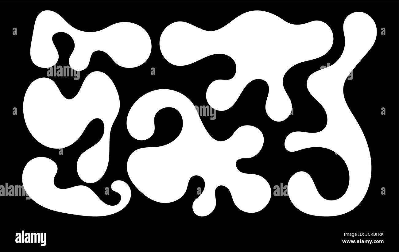 Irregular shapes evoke Stock Vector Images - Alamy