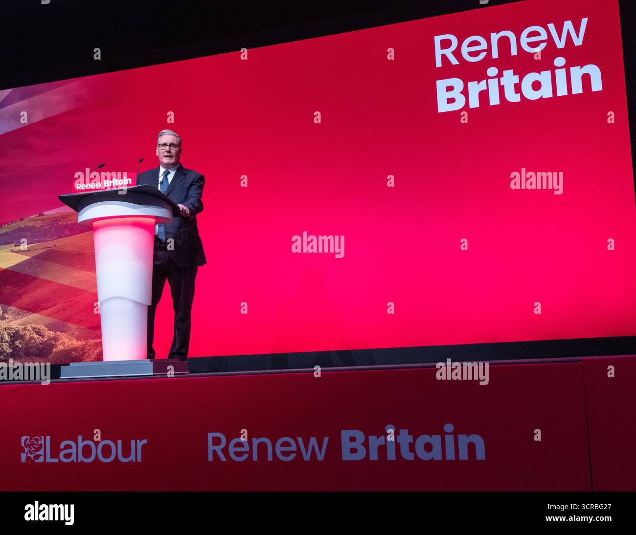 Liverpool UK 30th Sep 2025 Prime Minister Keir Starmer Leaders Liverpool UK 30th Sep 2025 Prime Minister Keir Starmer Leaders