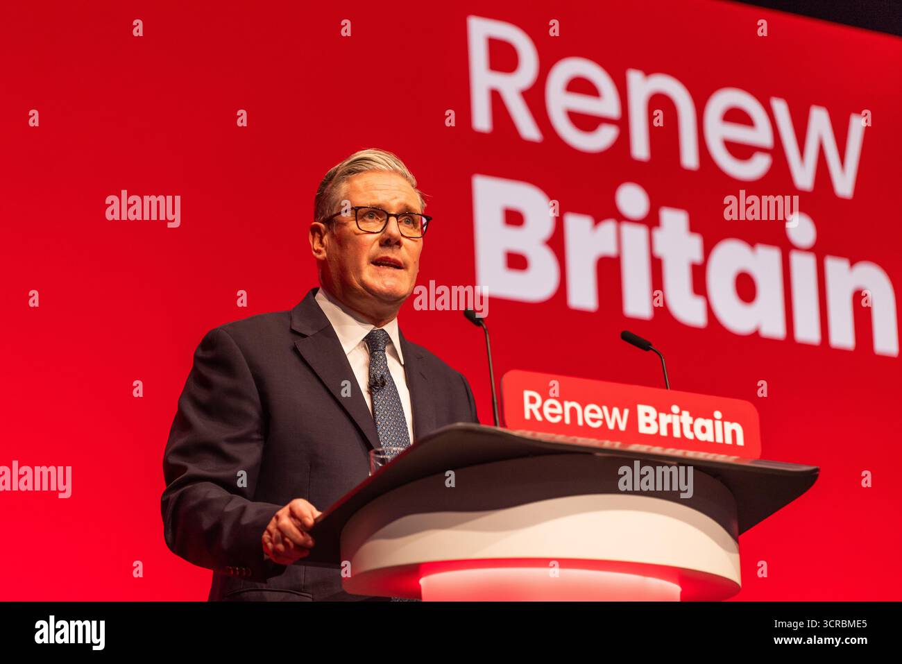 Liverpool UK 30 SEP 2025 Prime Minister Sir Keir Starmer Delivers Liverpool UK 30 SEP 2025 Prime Minister Sir Keir Starmer Delivers