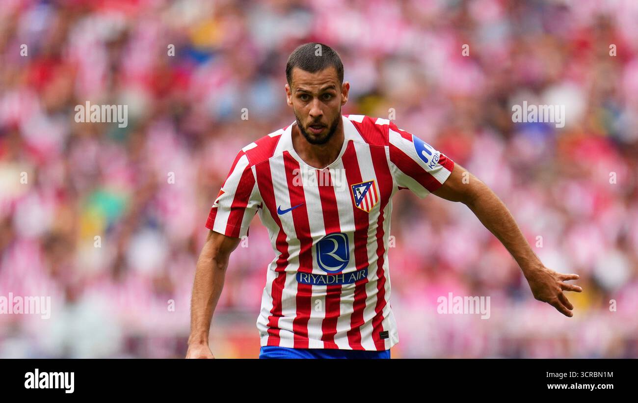 David Hancko Atletico Madrid's David Hancko during the Spanish La Liga soccer match ...