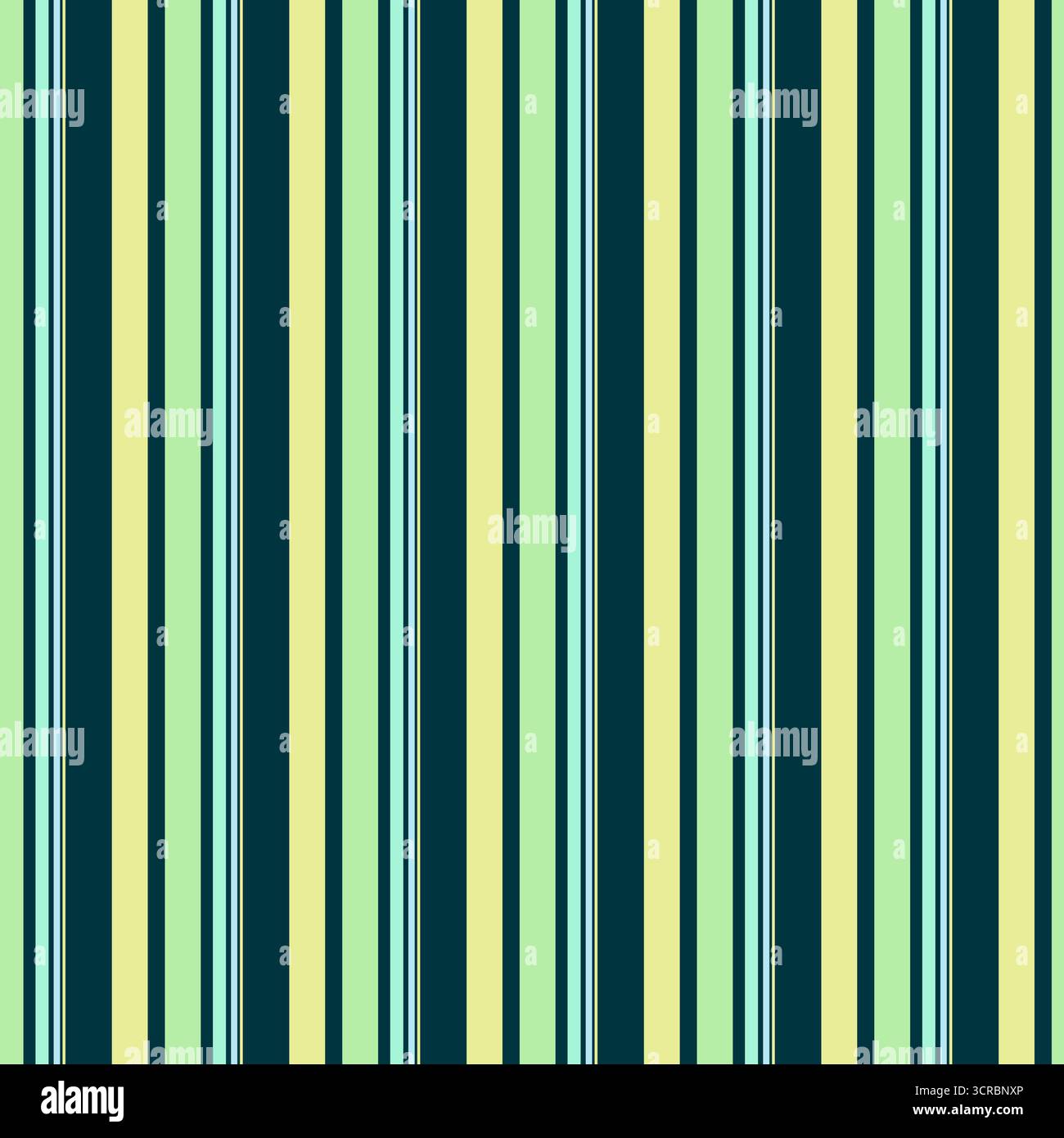 striped pattern seamless vector with green color Stock Vector