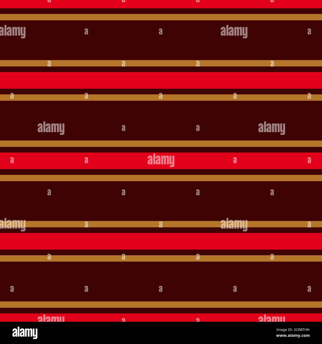 striped pattern seamless vector with red and gold color design Stock Vector