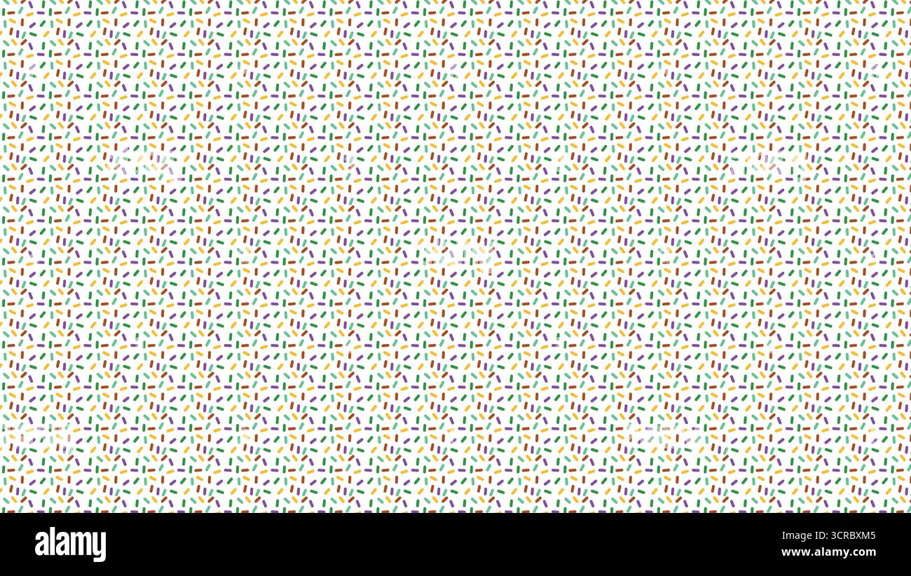 Seamless Colorful Abstract Geometric Pattern Background Vector. Stock Vector