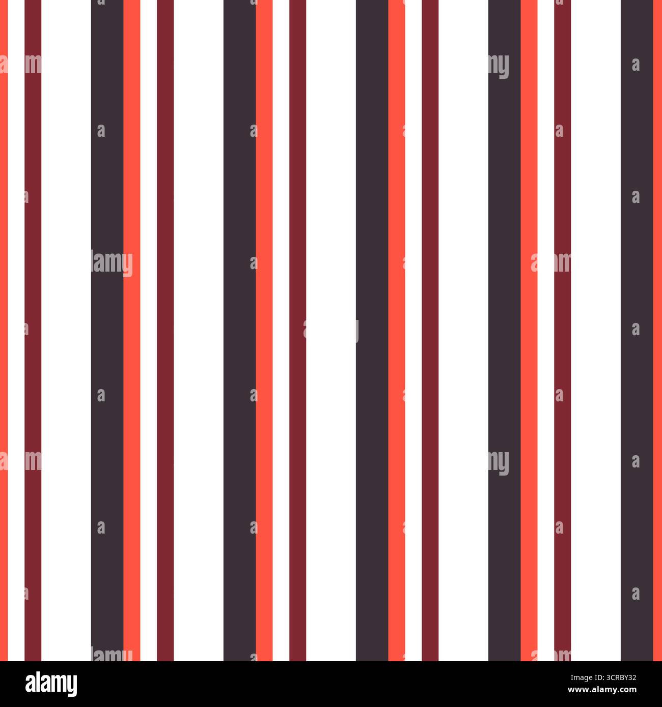 Flat design stripes seamless pattern Stock Vector