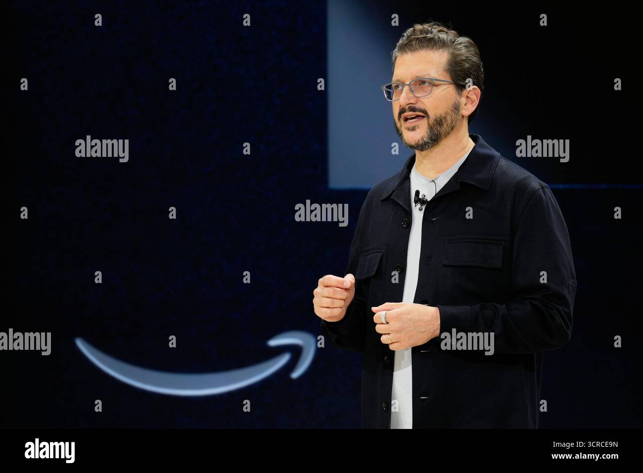 Daniel Rausch Daniel Rausch speaks at an Amazon event in New York, Tuesday, Sept. 30 ...