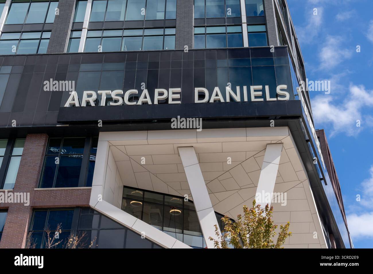 Artscape Daniels Launchpad creative co working hub in Toronto, Canada. Stock Photo