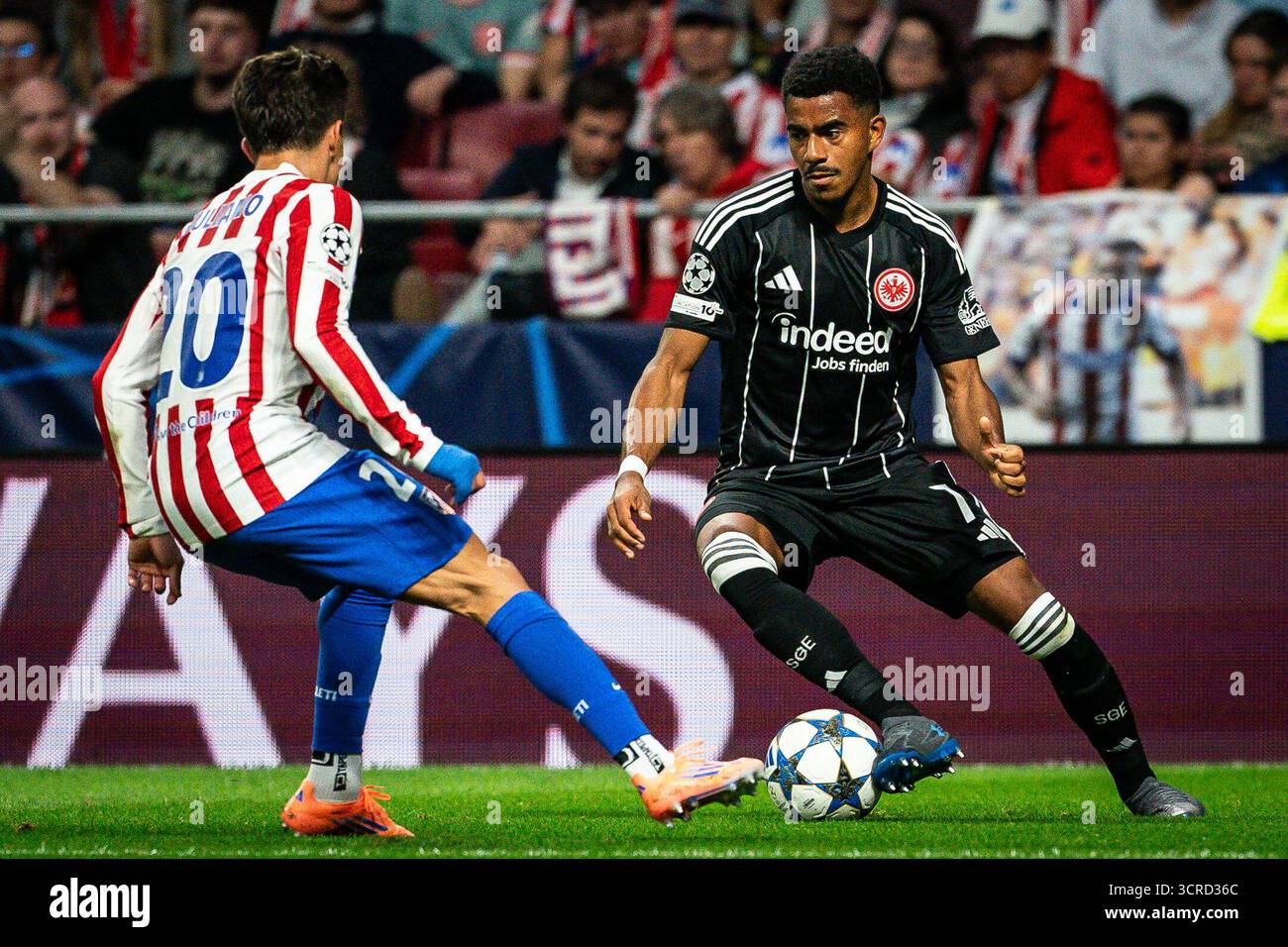 Ansgar KNAUFF of Eintracht Frankfurt during the UEFA Champions League ...