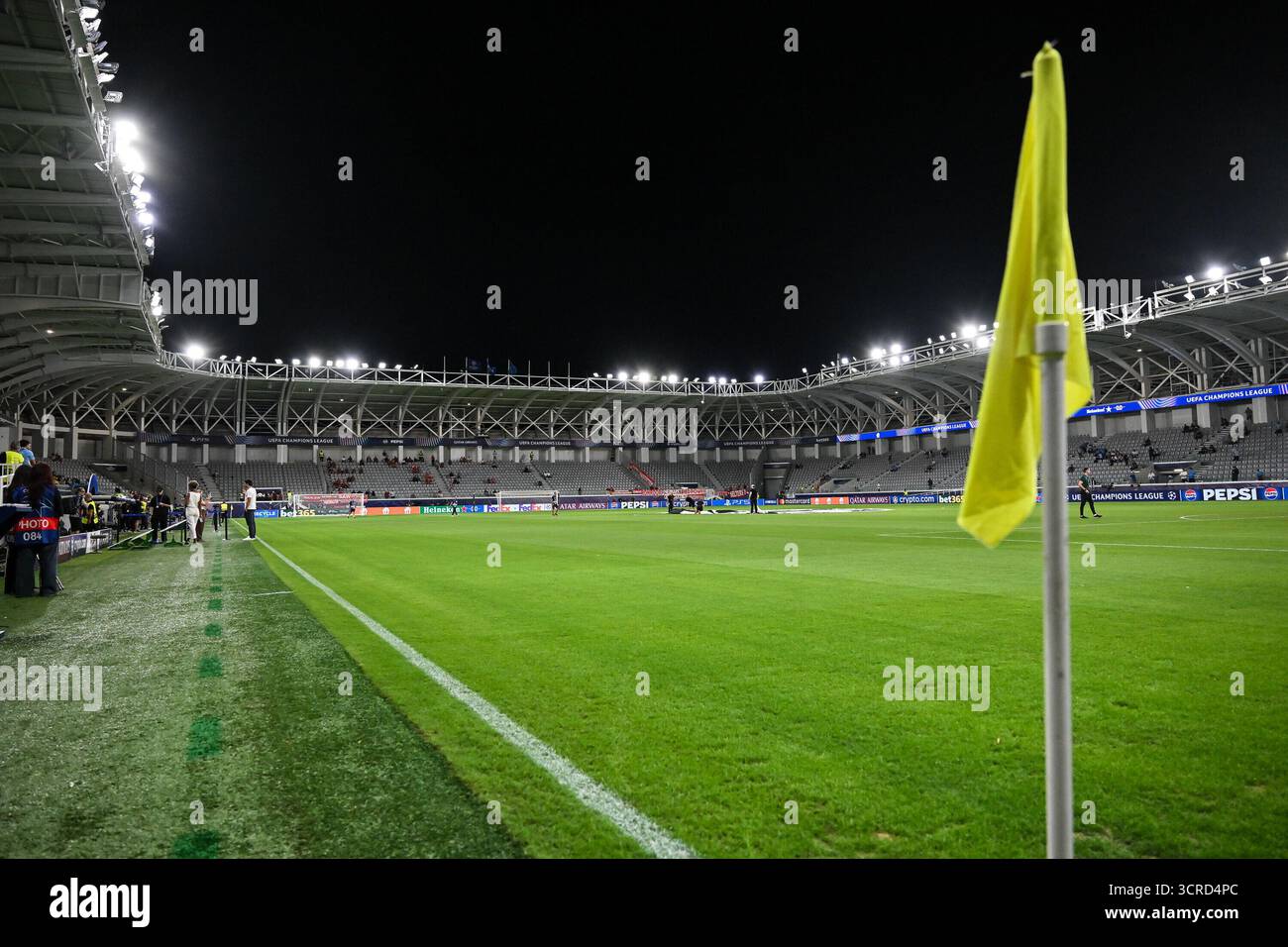 Limassol, Deutschland. 30th Sep, 2025. Das Alphamega Stadium in Limassol  begr?sst heute Abend die Bayern zum zweiten Spieltag der Champions  League/Symbolbild/UEFA Champions League: Paphos FC - FC Bayern M?nchen;  Alphamega Stadium am