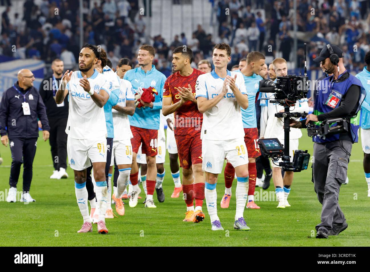 Marseille, France. 30th Sep, 2025. Pierre-Emerick Aubameyang, Marseille ...