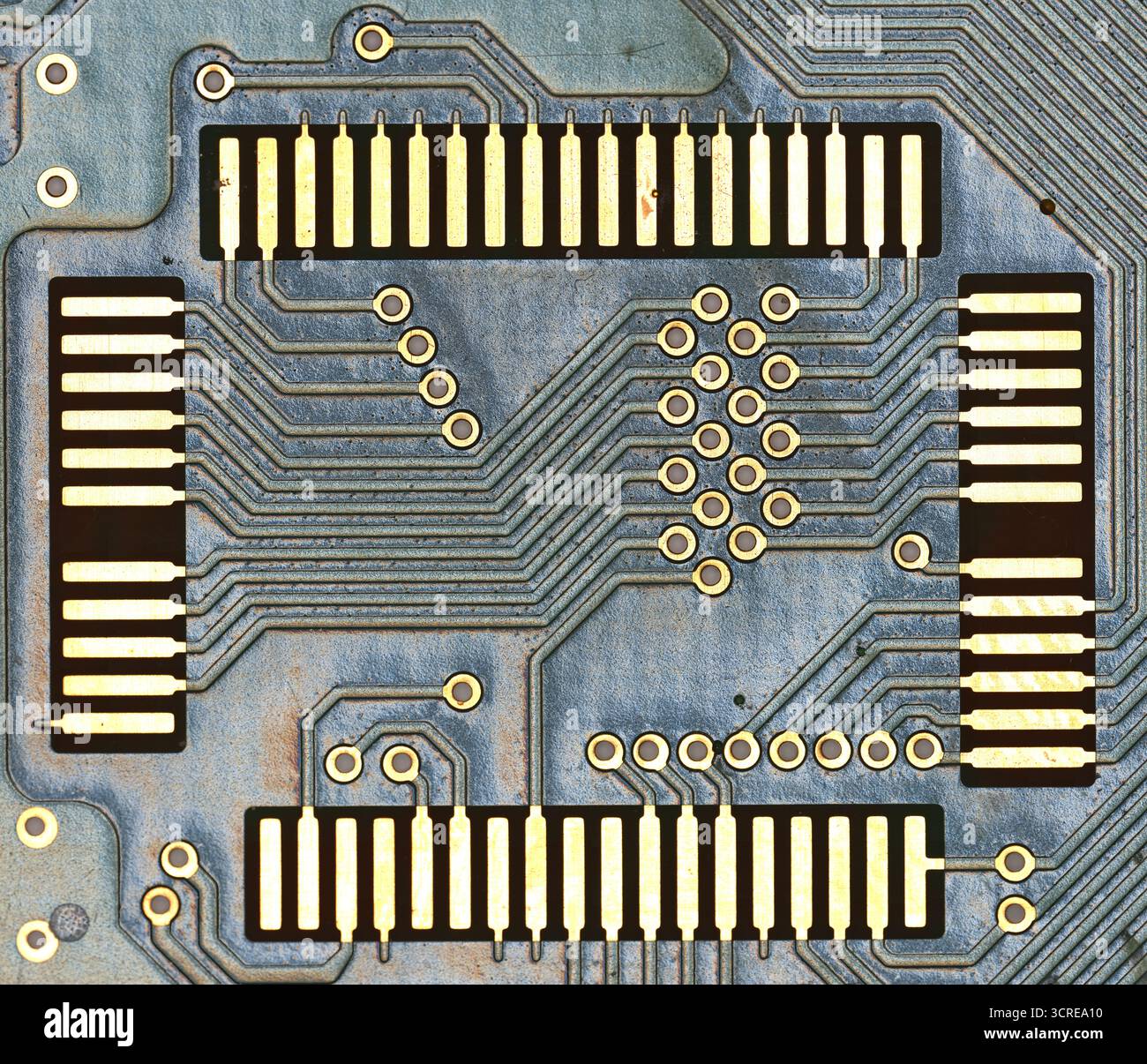 Microchip. Stock Photo