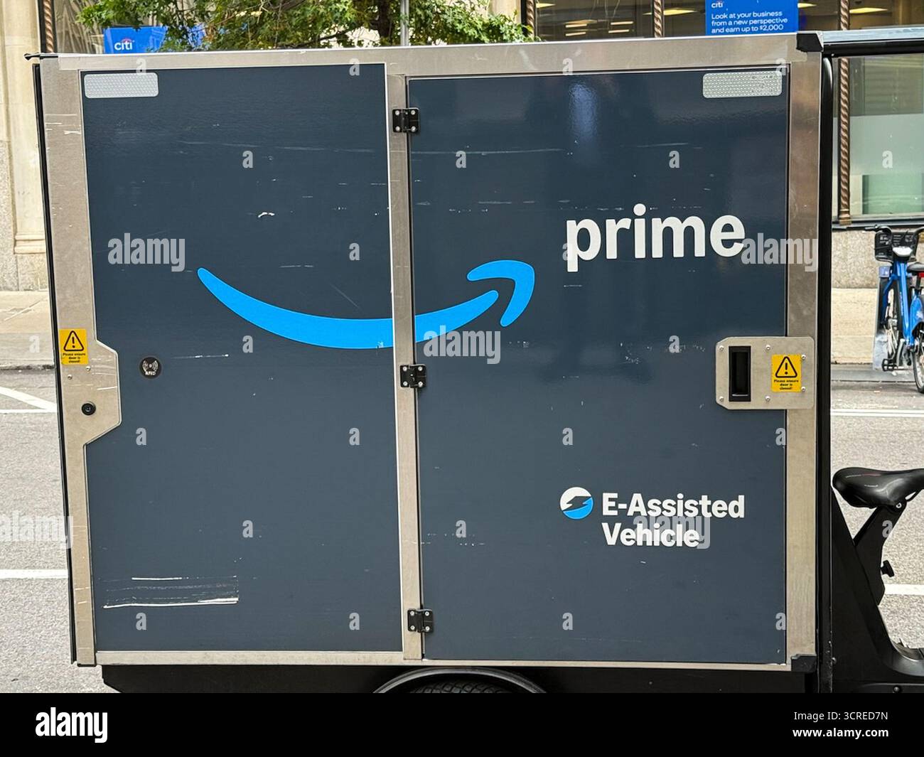 Amazon branded vehicle hi-res stock photography and images - Alamy