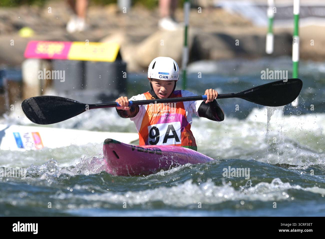 Penrith Whitewater Stadium NSW Australia on 1 Oct 2025. Li Shiting ...