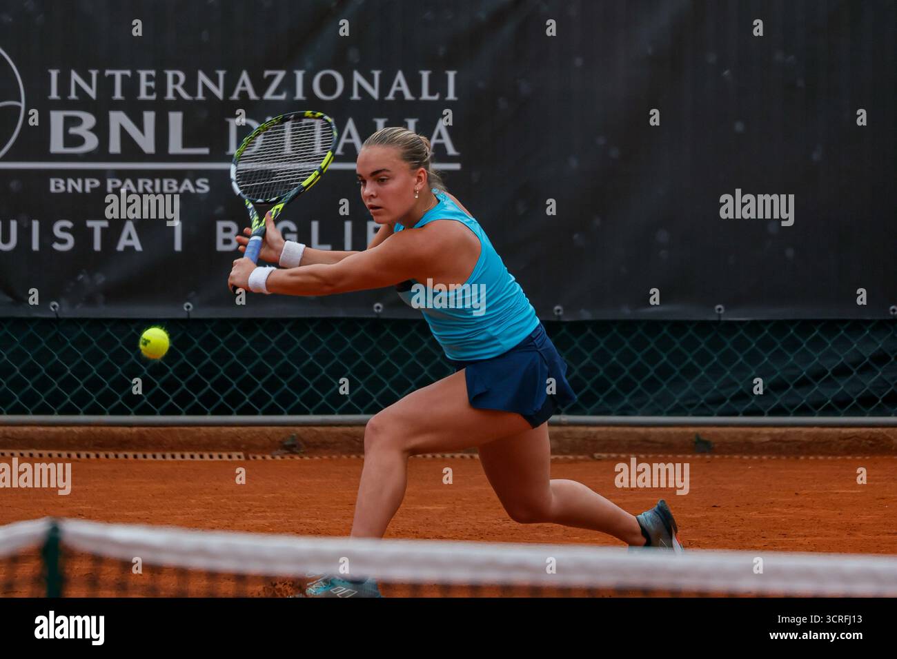 Sara Bejlek during the Internazionali di Calabria 2025 WTA 125 tennis match at Chiappetta Sport Village, Rende (Cosenza), Italy. Stock Photo